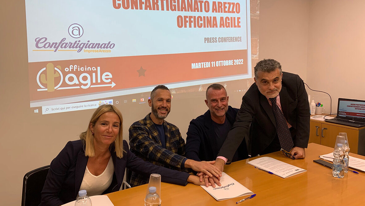 Nuova partnership tra Confartigianato Arezzo e Officina Agile dal