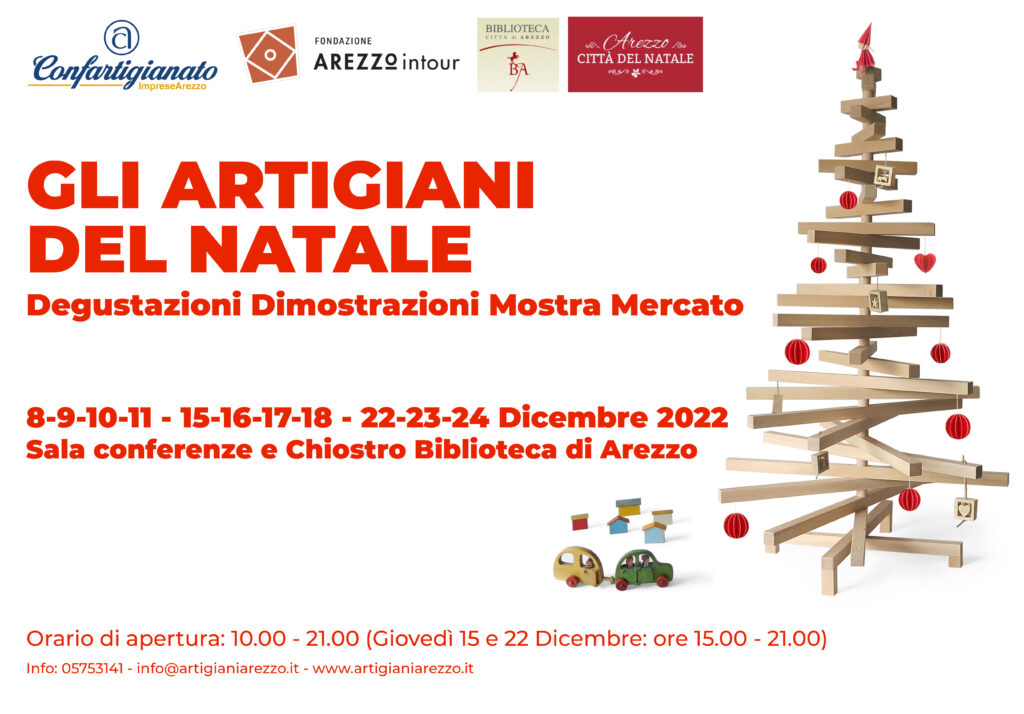 Arezzo Citt del Natale. Torna la mostra mercato degli artigiani