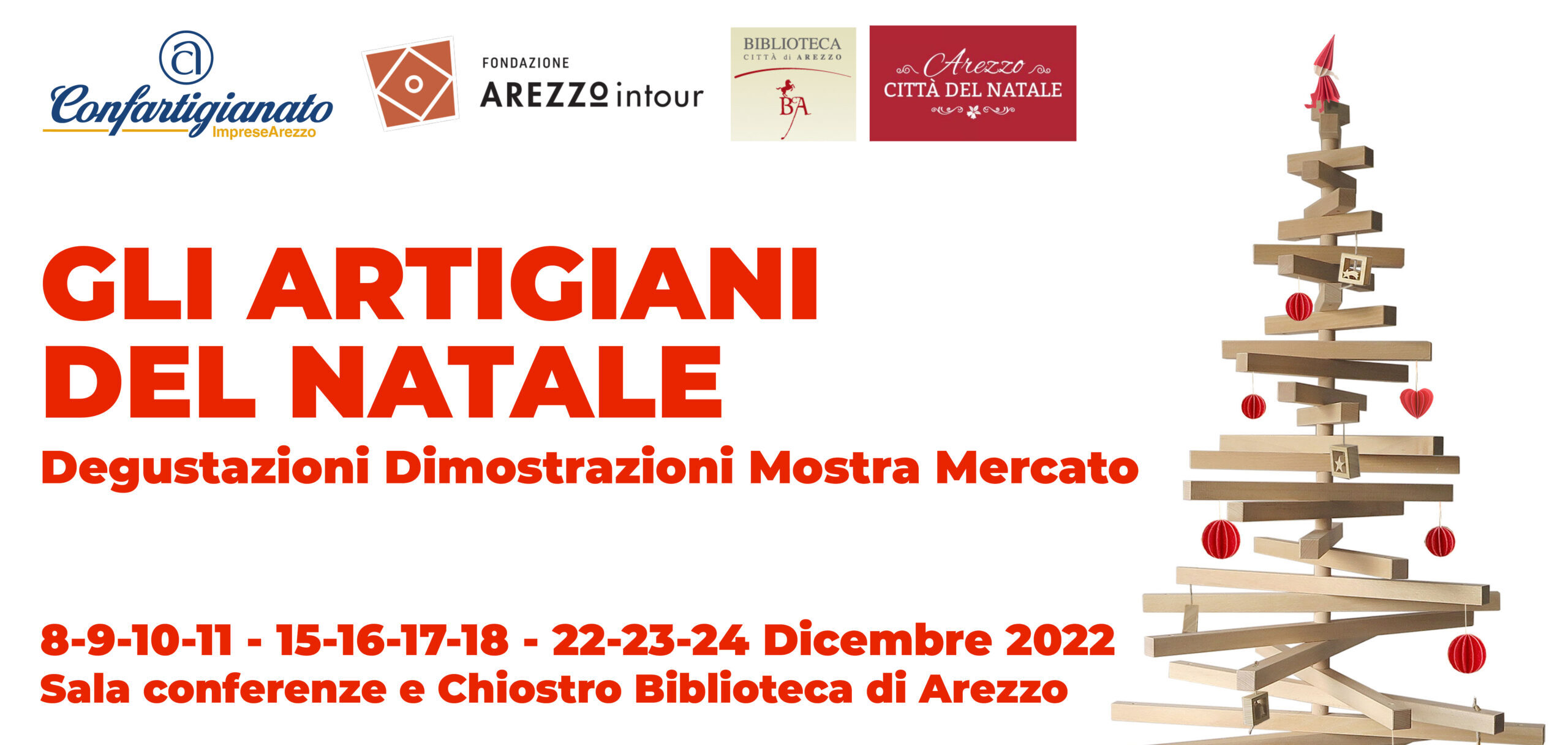 Arezzo Citt del Natale. Torna la mostra mercato degli artigiani