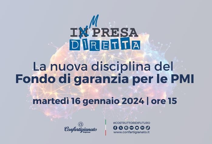 Seminario “La Nuova Disciplina Del Fondo Di Garanzia Per Le PMI”