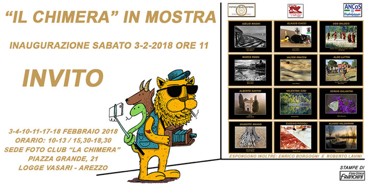 Il Chimera in mostra