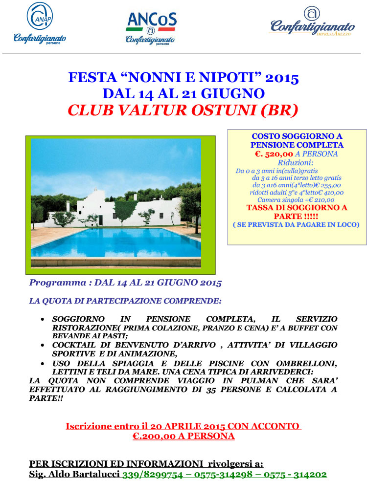 Festa Nonni e Nipoti Ostuni